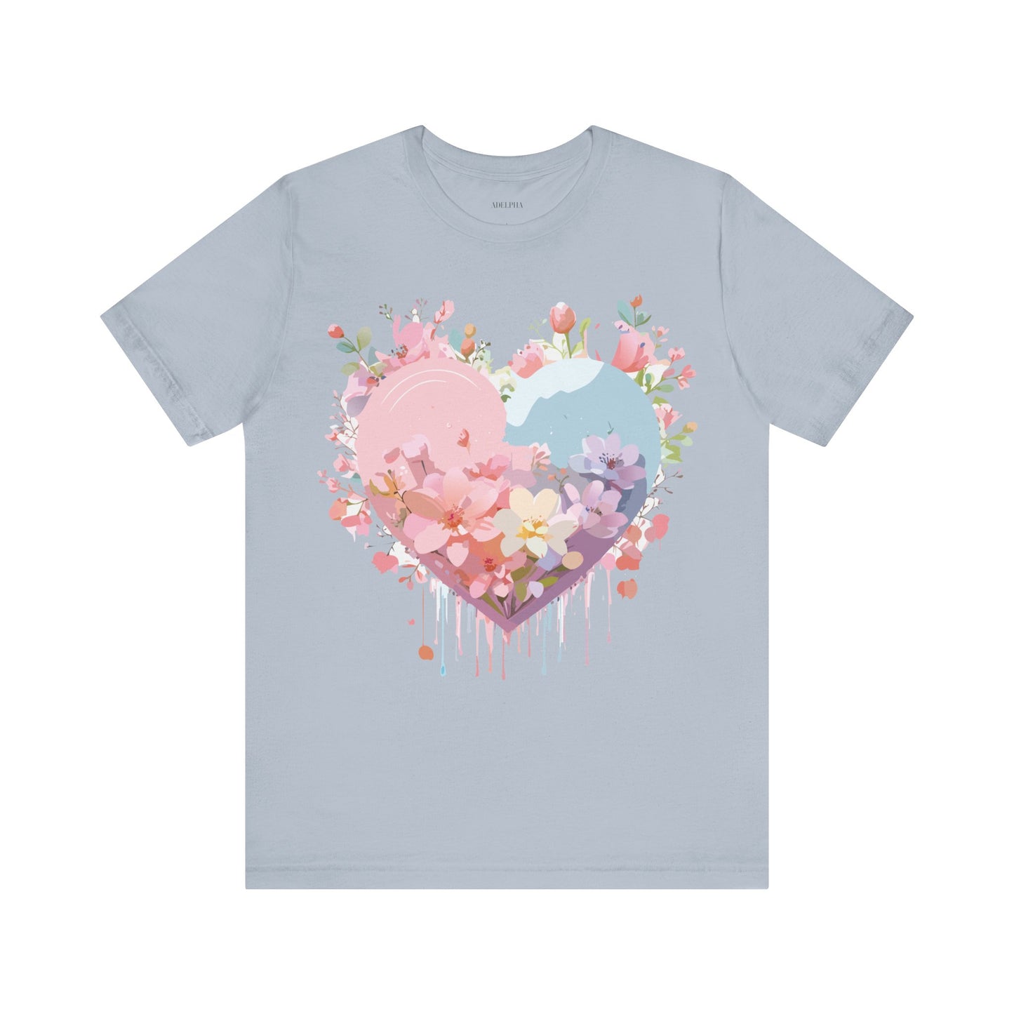 Natural Cotton Tee Shirt - Love story Collection