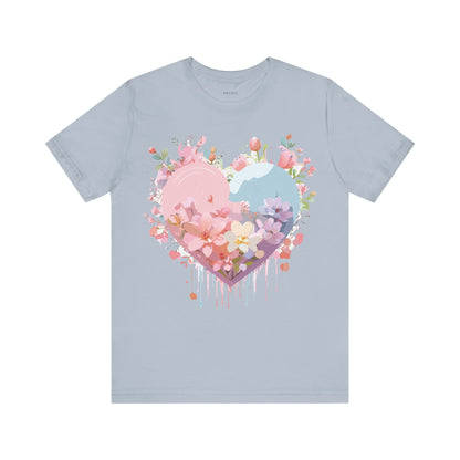Natural Cotton Tee Shirt - Love story Collection Printify