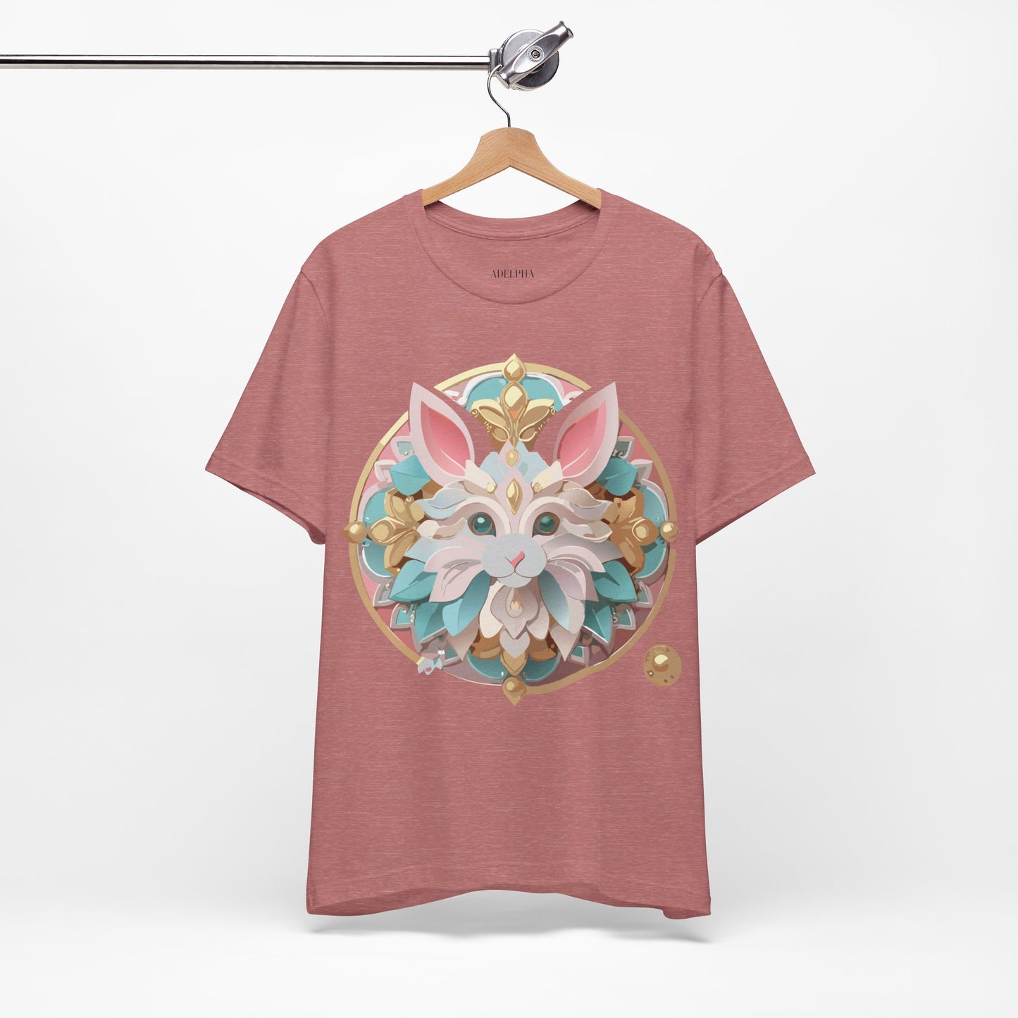 T-Shirt aus natürlicher Baumwolle – Medallion-Kollektion