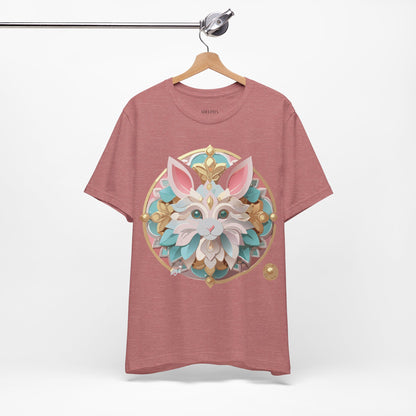 Natural Cotton Tee Shirt - Medallion Collection Printify