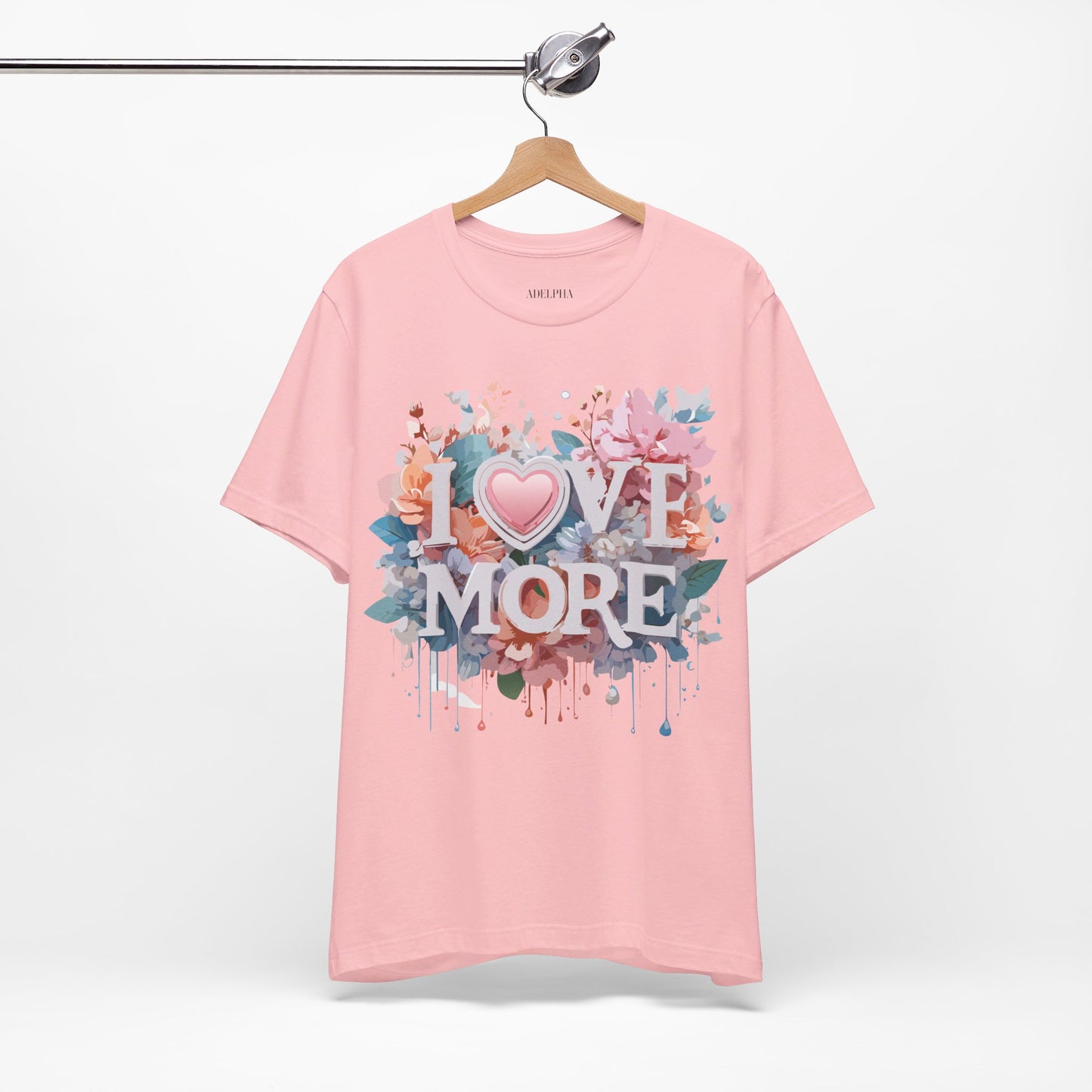 T-Shirt aus natürlicher Baumwolle – Love Story-Kollektion