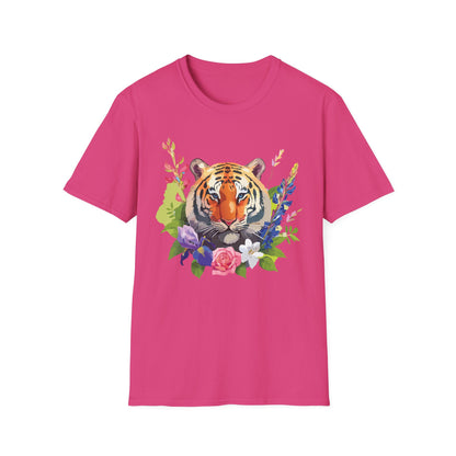 Tiger Shirt Unisex Gildan Softstyle Tee 100 Percent Ring Spun Cotton