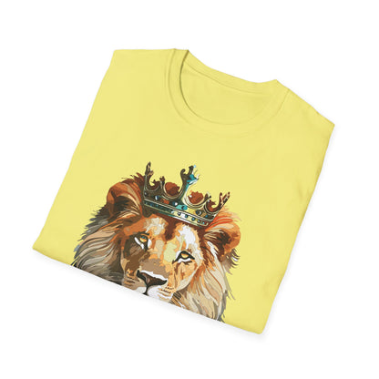 Lion Shirt Unisex Softstyle Tee Gildan 64000 100 Percent Ring Spun Cotton