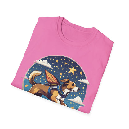 Dog Shirt Unisex Animal Print Tee Hundred Percent Cotton Softstyle Gildan 64000
