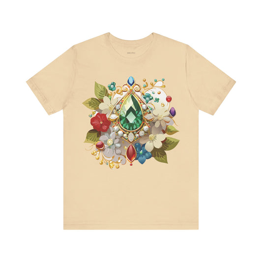 T-Shirt aus natürlicher Baumwolle – Queen Collection