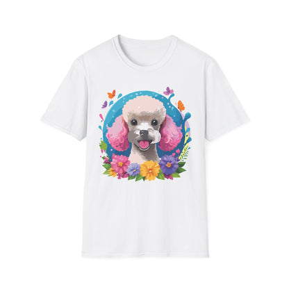 Dog Shirt With Animals Unisex Softstyle Tee 100 Percent Cotton Gildan 64000