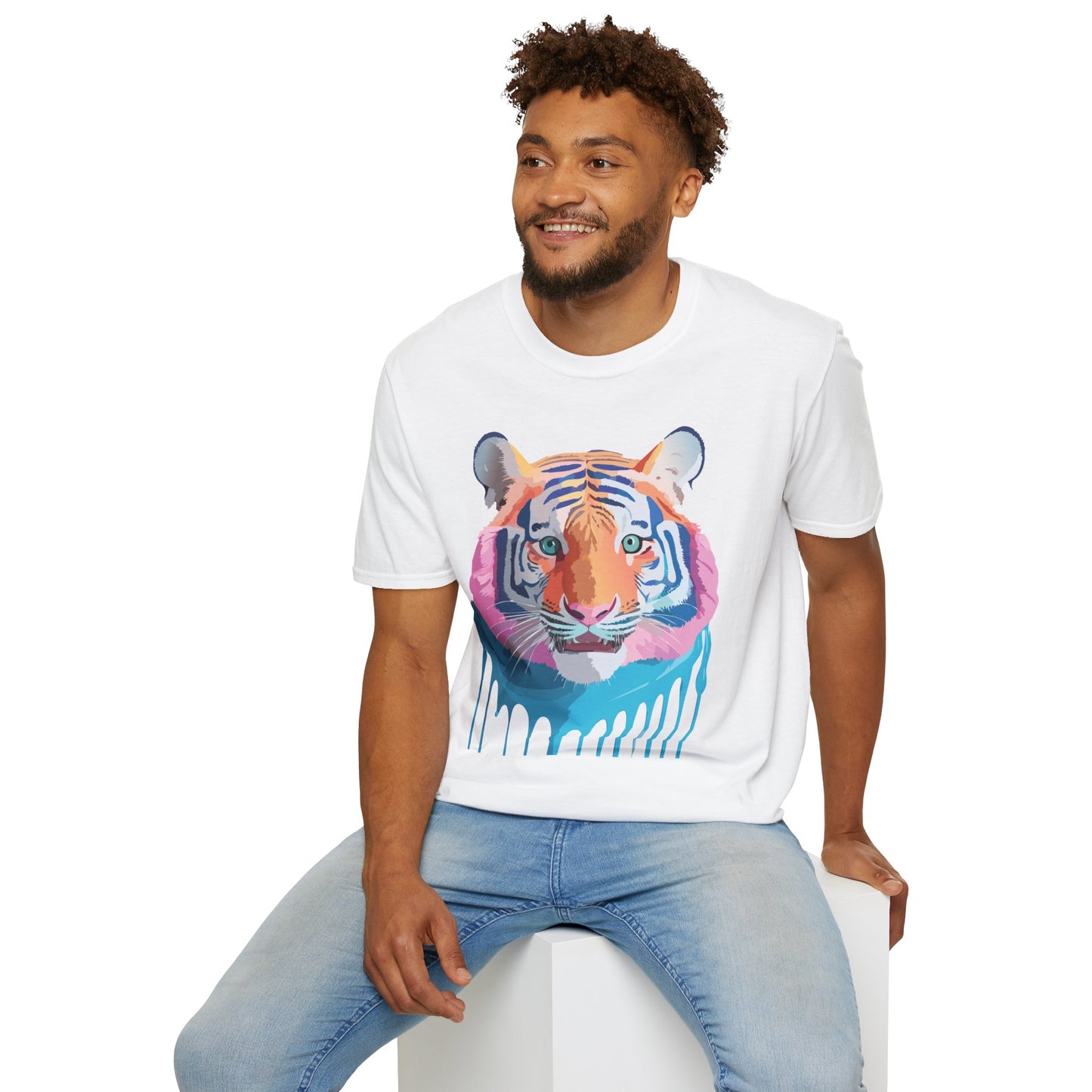 Tiger Shirt, Shirt with Tiger, Animal Tee, Shirt with Animals