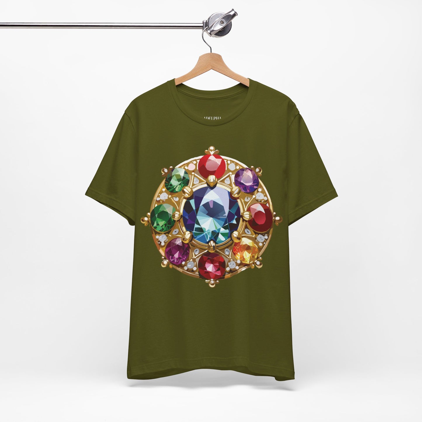 T-Shirt aus natürlicher Baumwolle – Queen Collection