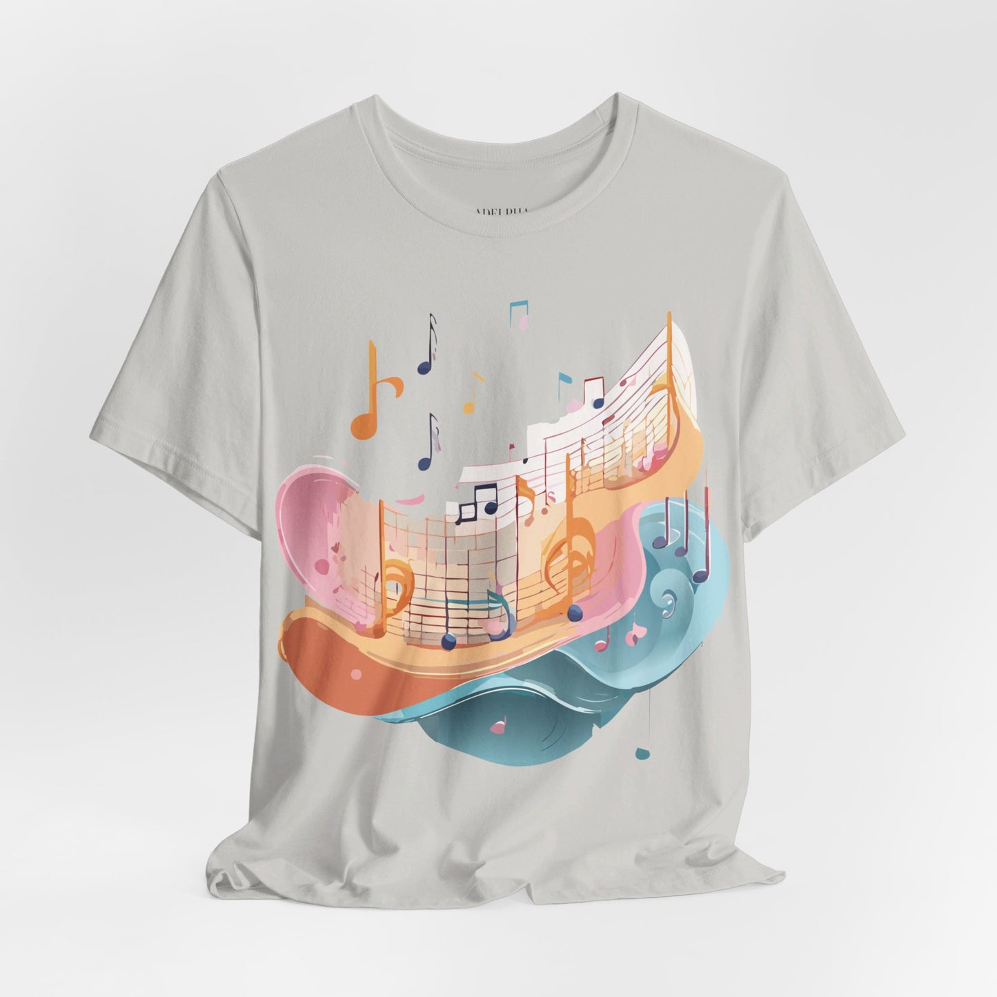 T-shirt en coton naturel - Collection Musique