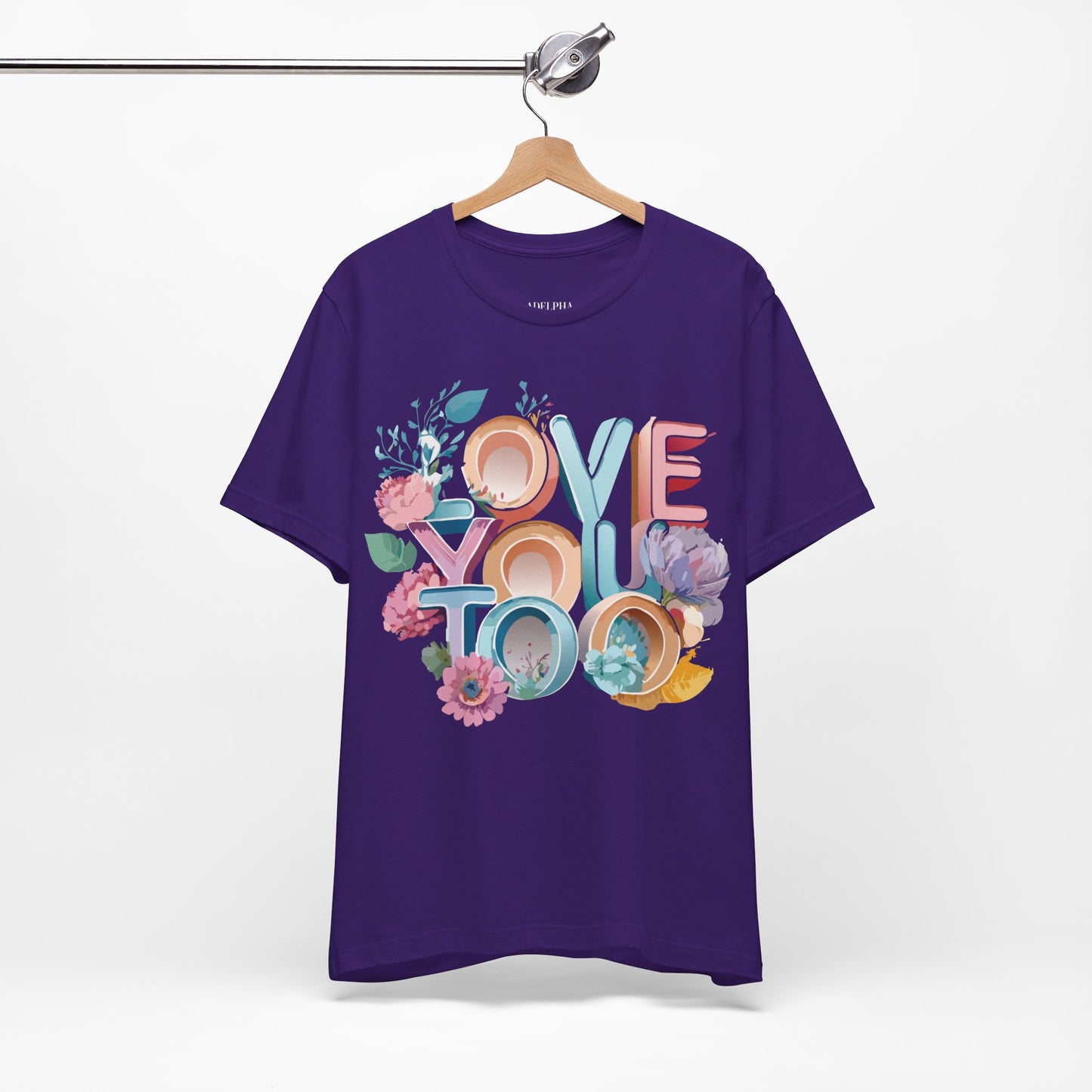 Natural Cotton Tee Shirt - Love Story Collection