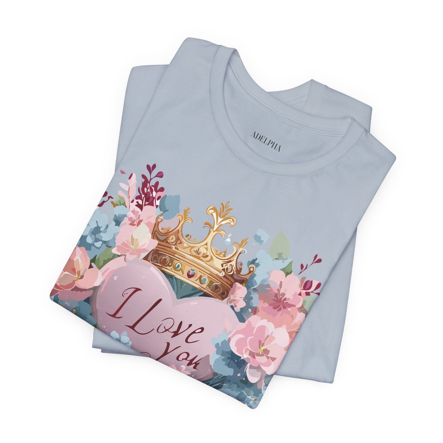 Natural Cotton Tee Shirt - Love story Collection