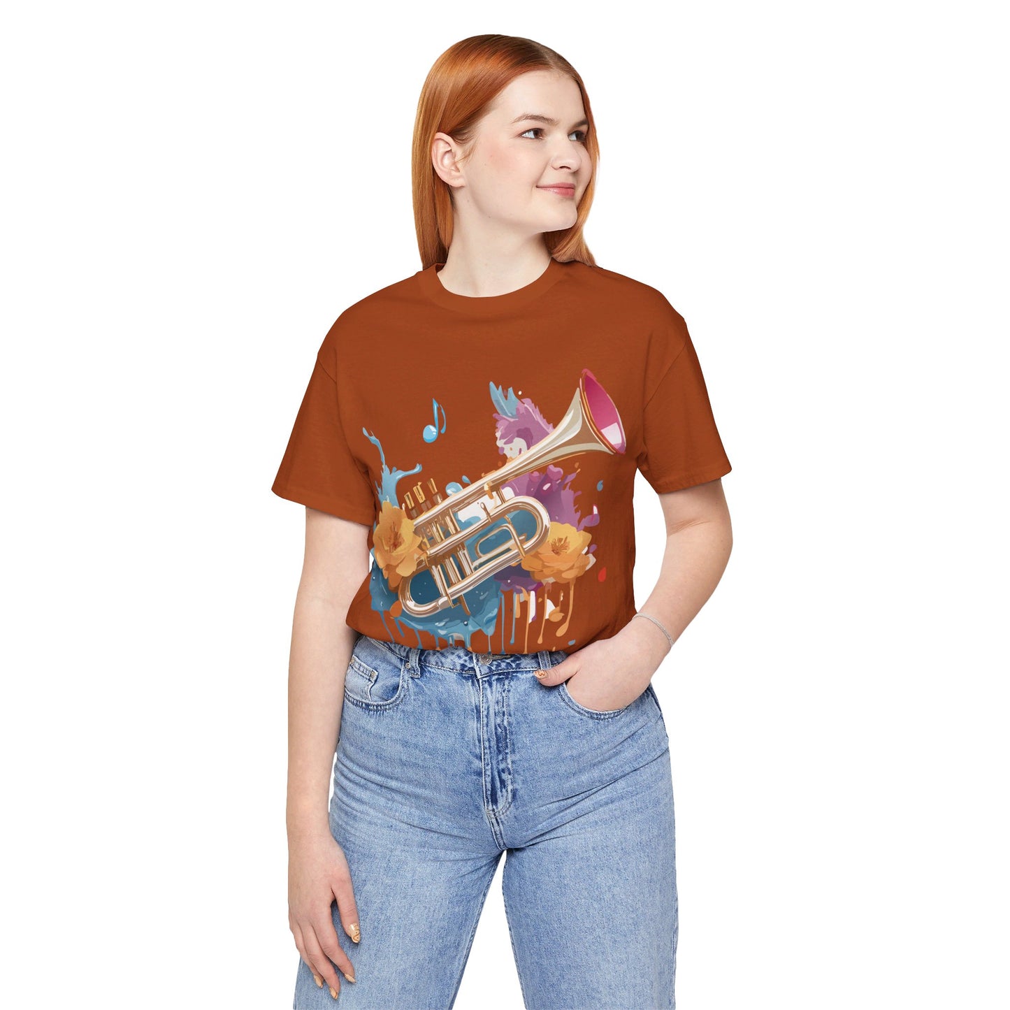 Natural Cotton Tee Shirt - Music Collection