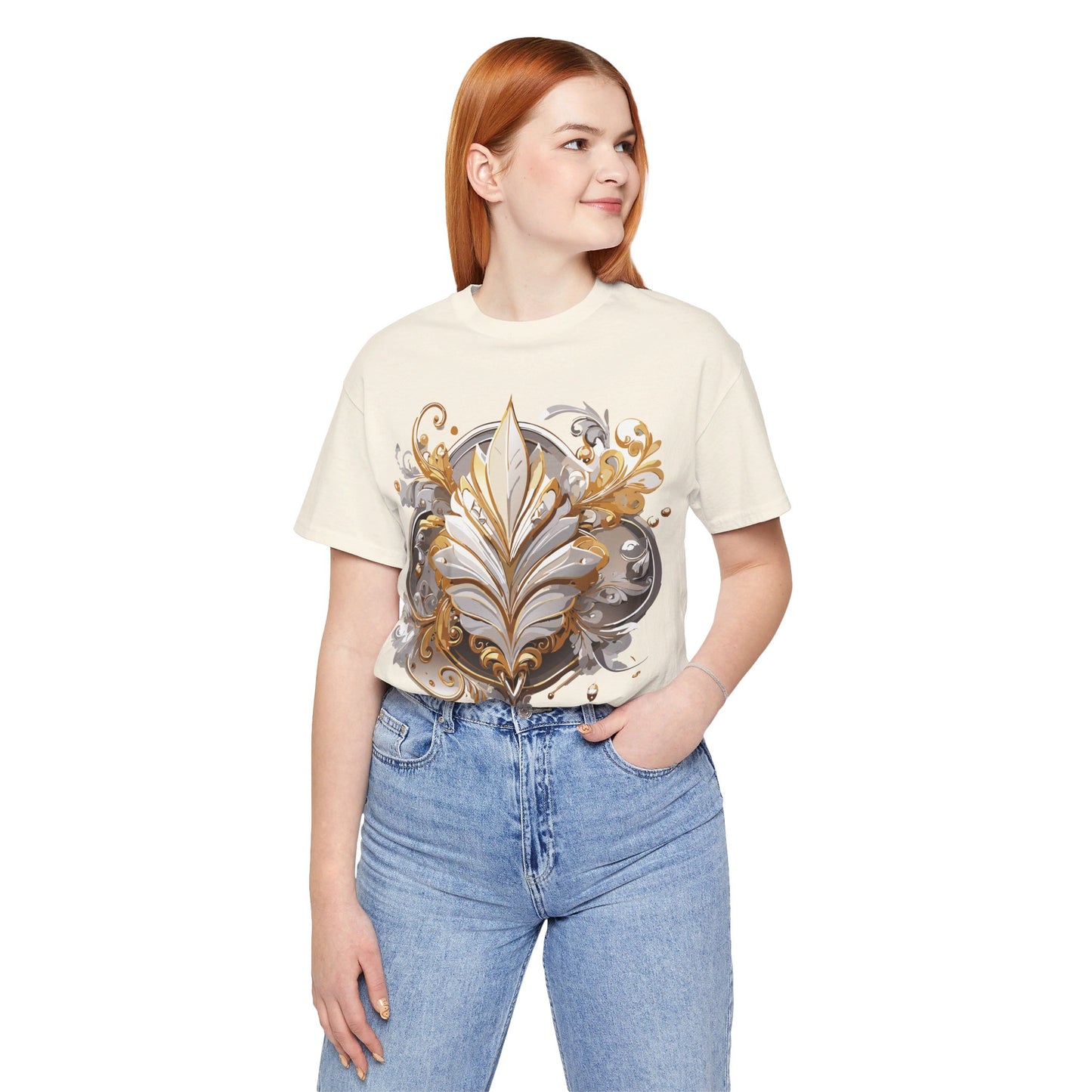 Natural Cotton Tee Shirt - Queen Collection