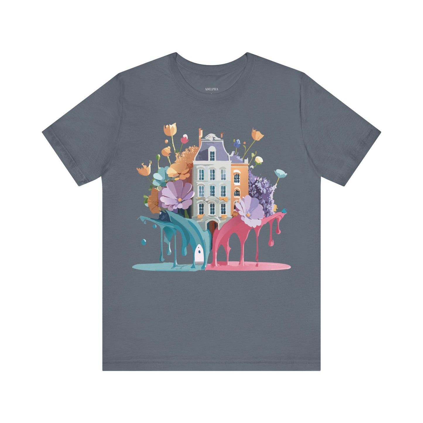 T-shirt en coton naturel - Collection Beautiful Places - Amsterdam