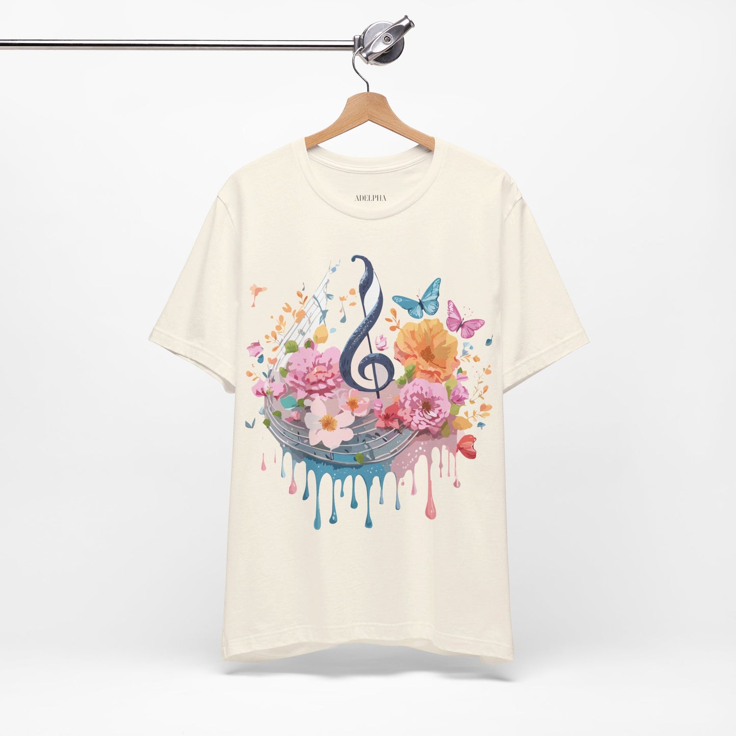 T-shirt en coton naturel - Collection Musique