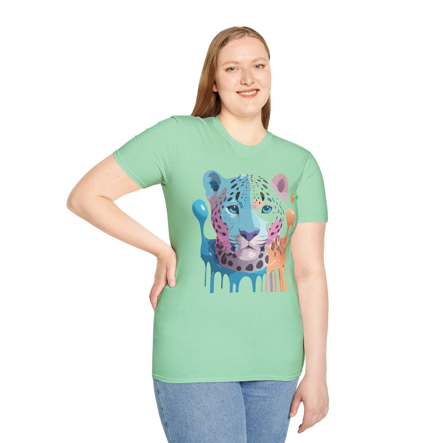 Cheetah Shirt, Shirt with Cheetah, Cheetah Tee, Shirt with Animals