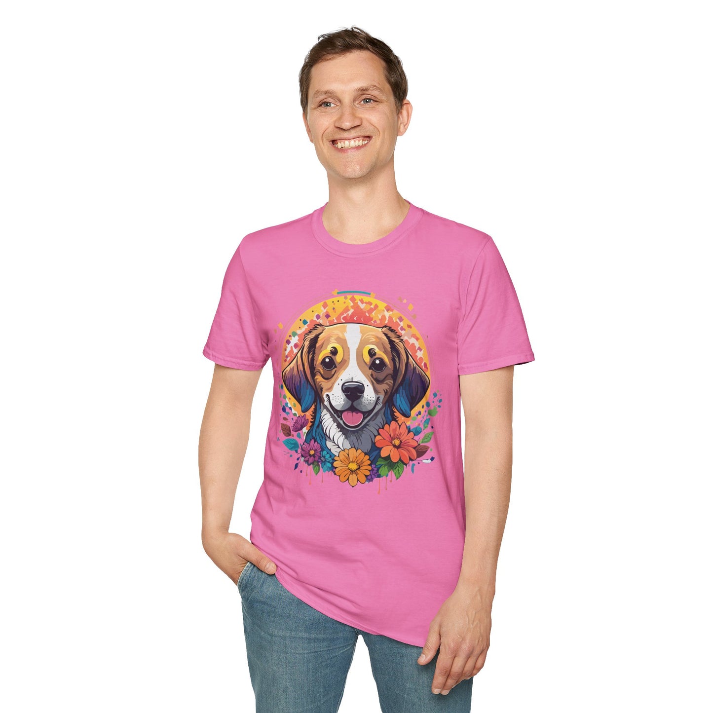 Dog Shirt, Shirt with Dog, Animal Tee, Shirt with Animals
