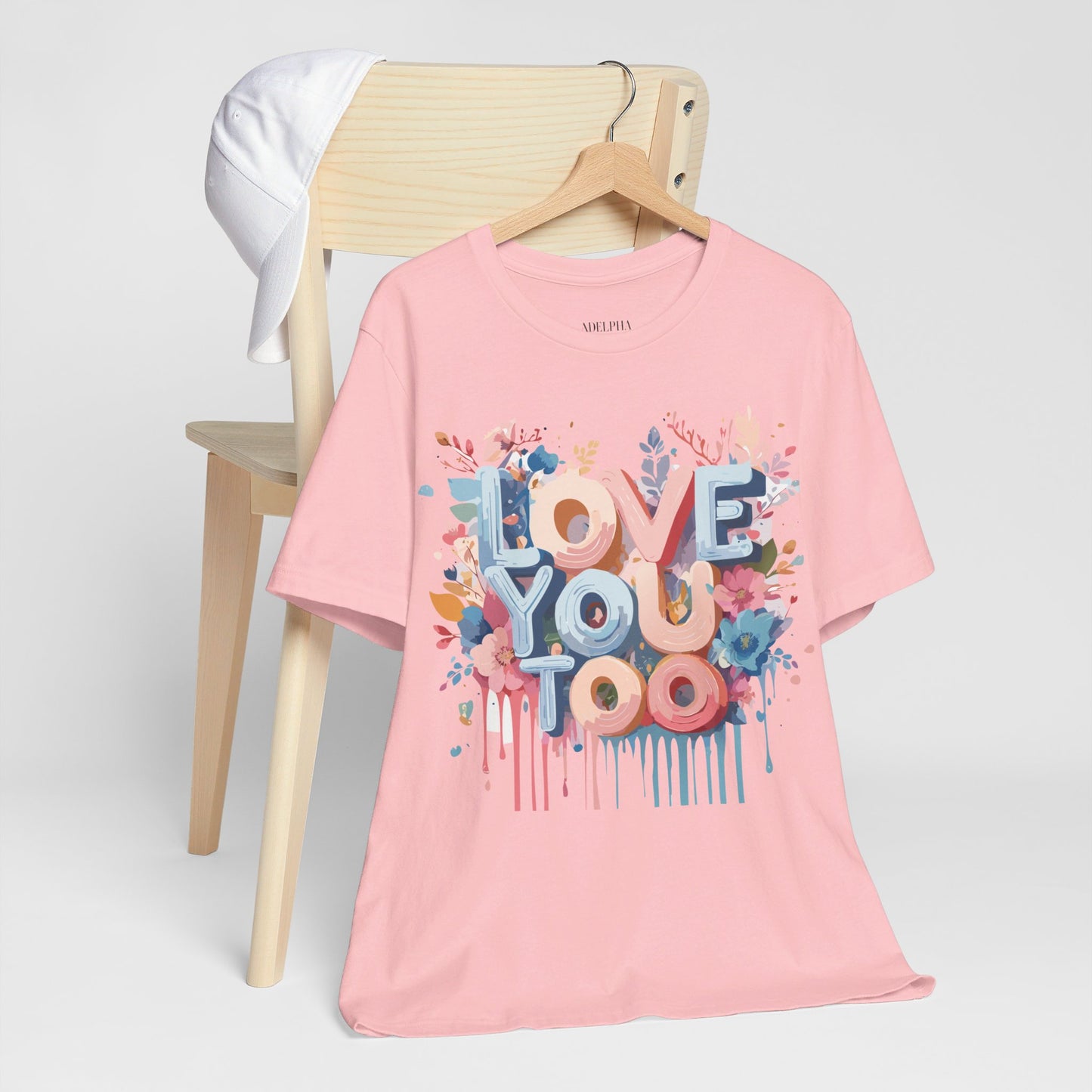 T-Shirt aus natürlicher Baumwolle – Love Story-Kollektion