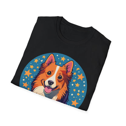 Unisex Dog Shirt Animal Print Tee Gildan Softstyle 64000 Tee