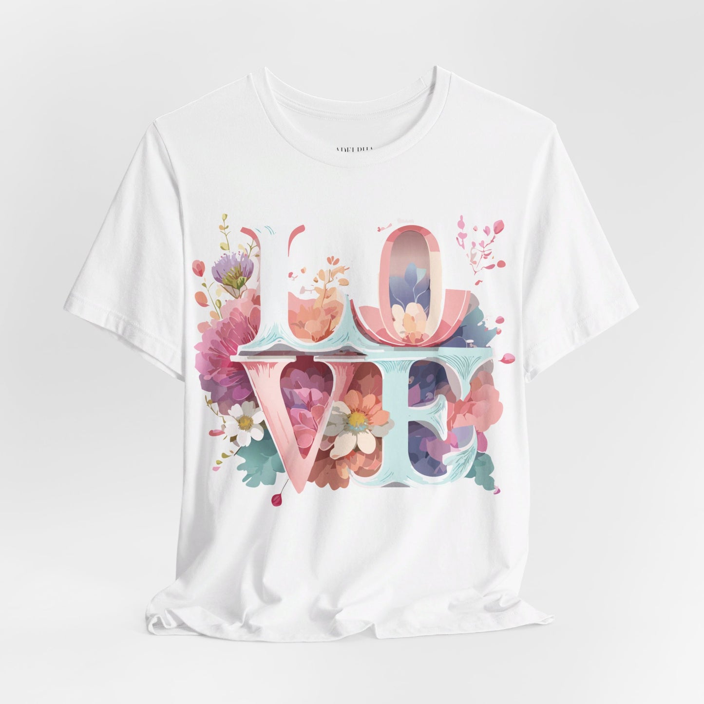 T-shirt en coton naturel - Collection Love story