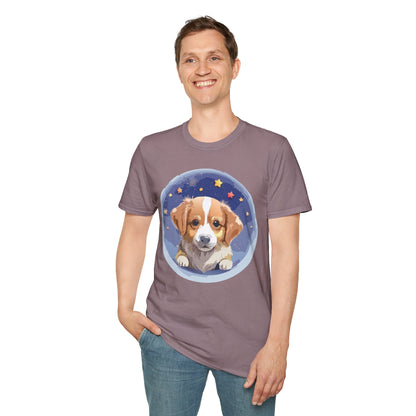 Unisex Gildan Softstyle 64000 Dog Shirt Tee Ring Spun Cotton