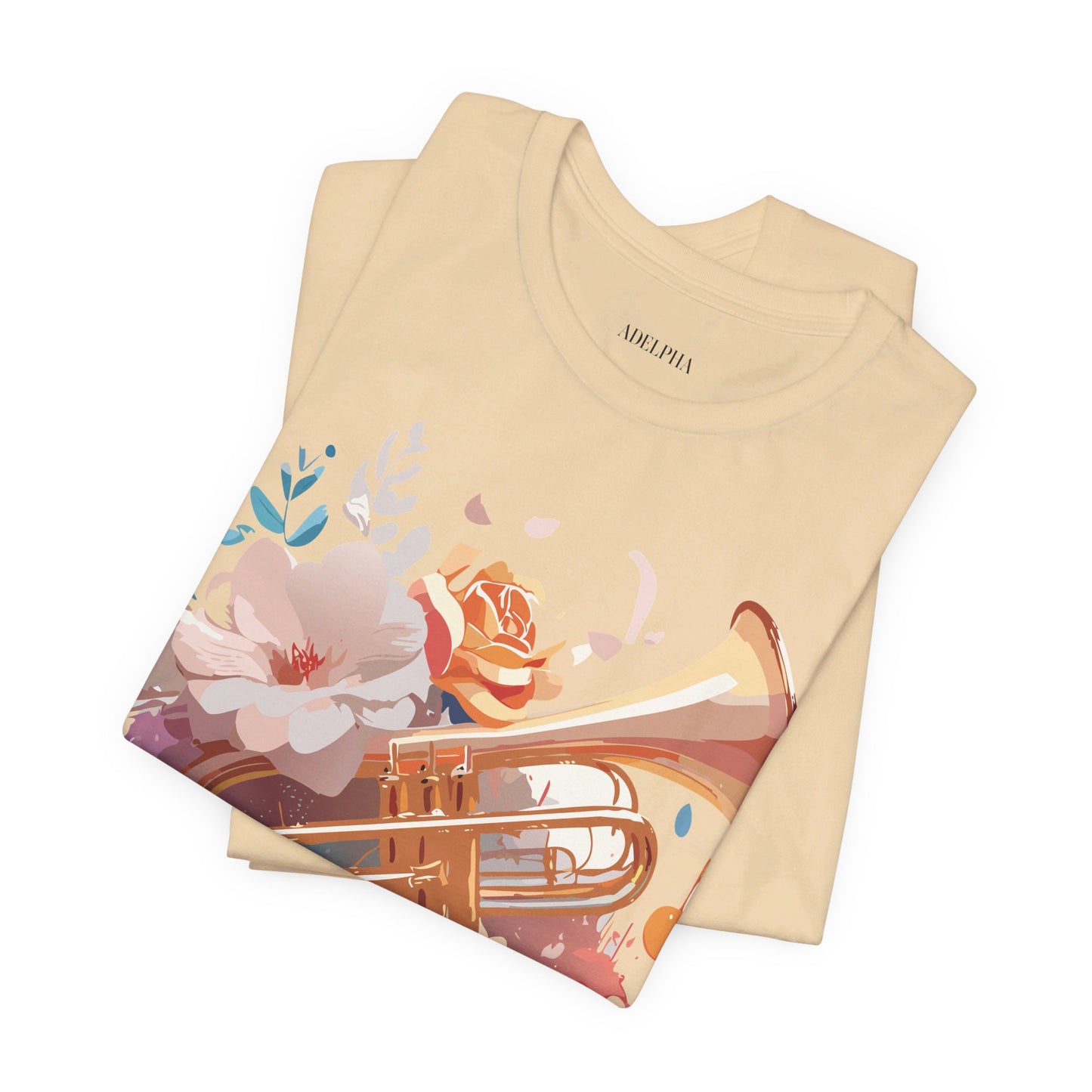 T-shirt en coton naturel - Collection Musique