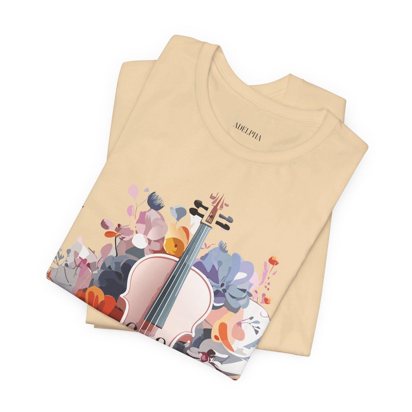 T-shirt en coton naturel - Collection Musique