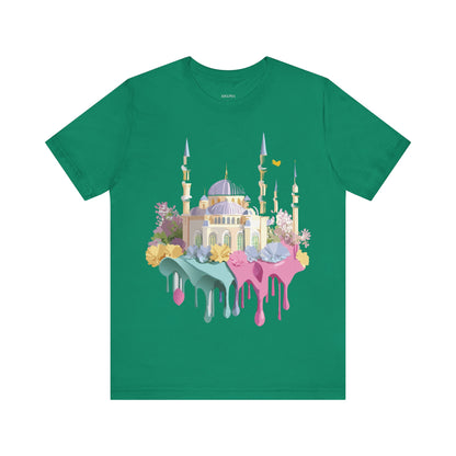 Natural Cotton Tee Shirt - Istanbul, Turkey Printify