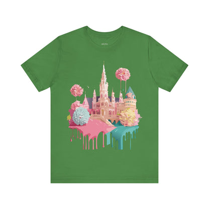 Natural Cotton Tee Shirt - Beautiful Places Collection - Vienna Printify