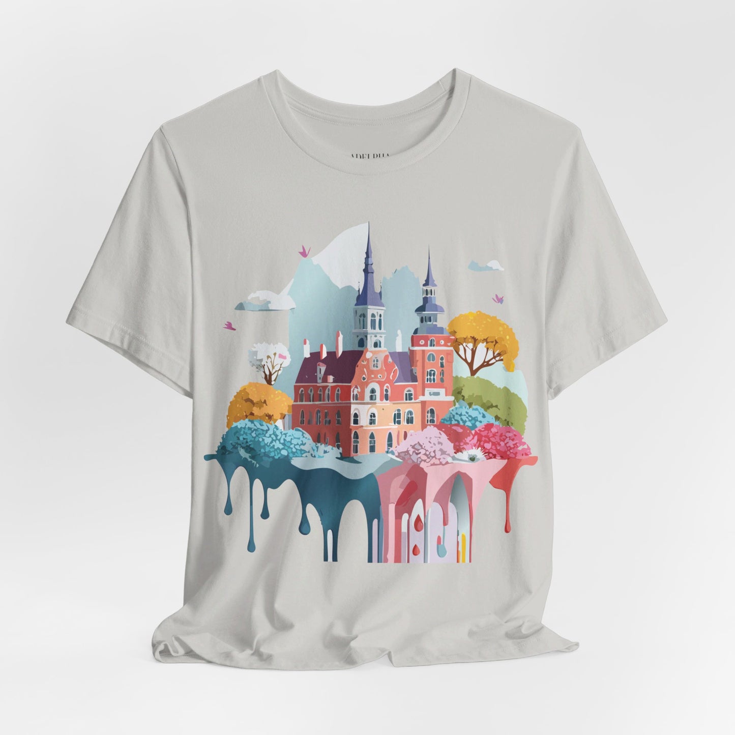 Natural Cotton Tee Shirt - Beautiful Places Collection - Warnemünde and Rostock - Germany