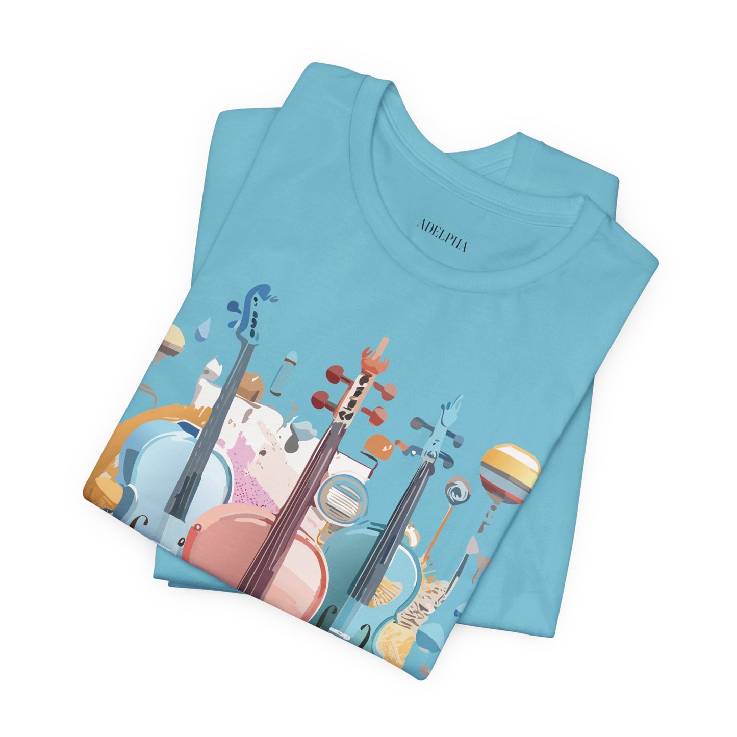 T-shirt en coton naturel - Collection Musique