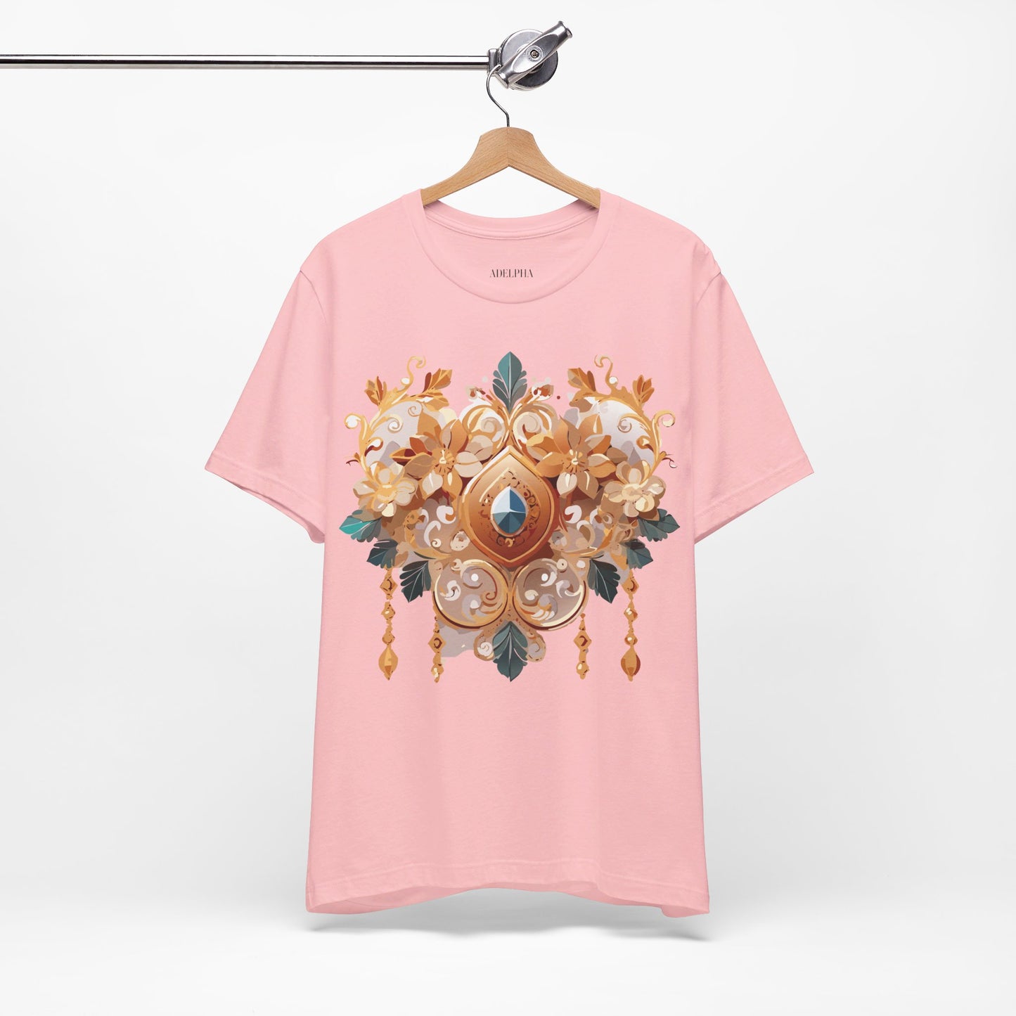 T-Shirt aus natürlicher Baumwolle – Queen Collection