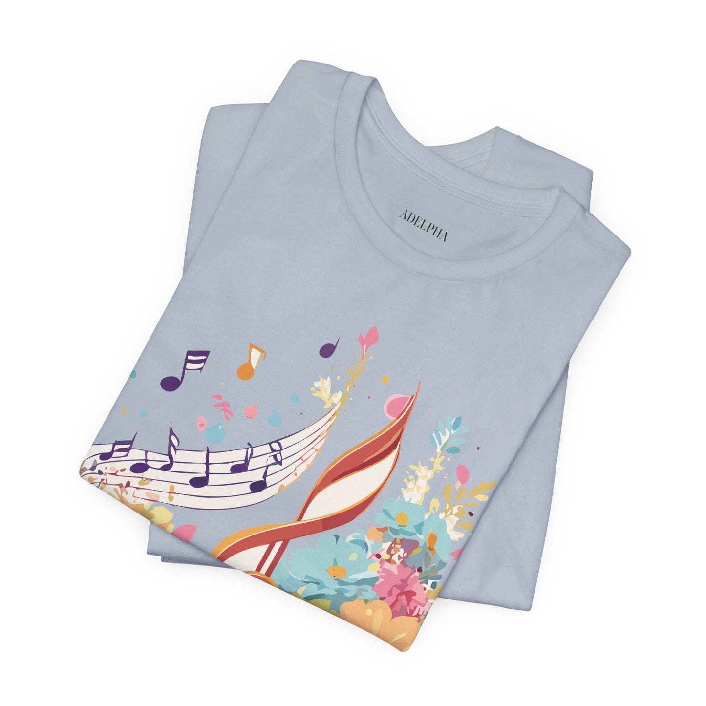 T-shirt en coton naturel - Collection Musique