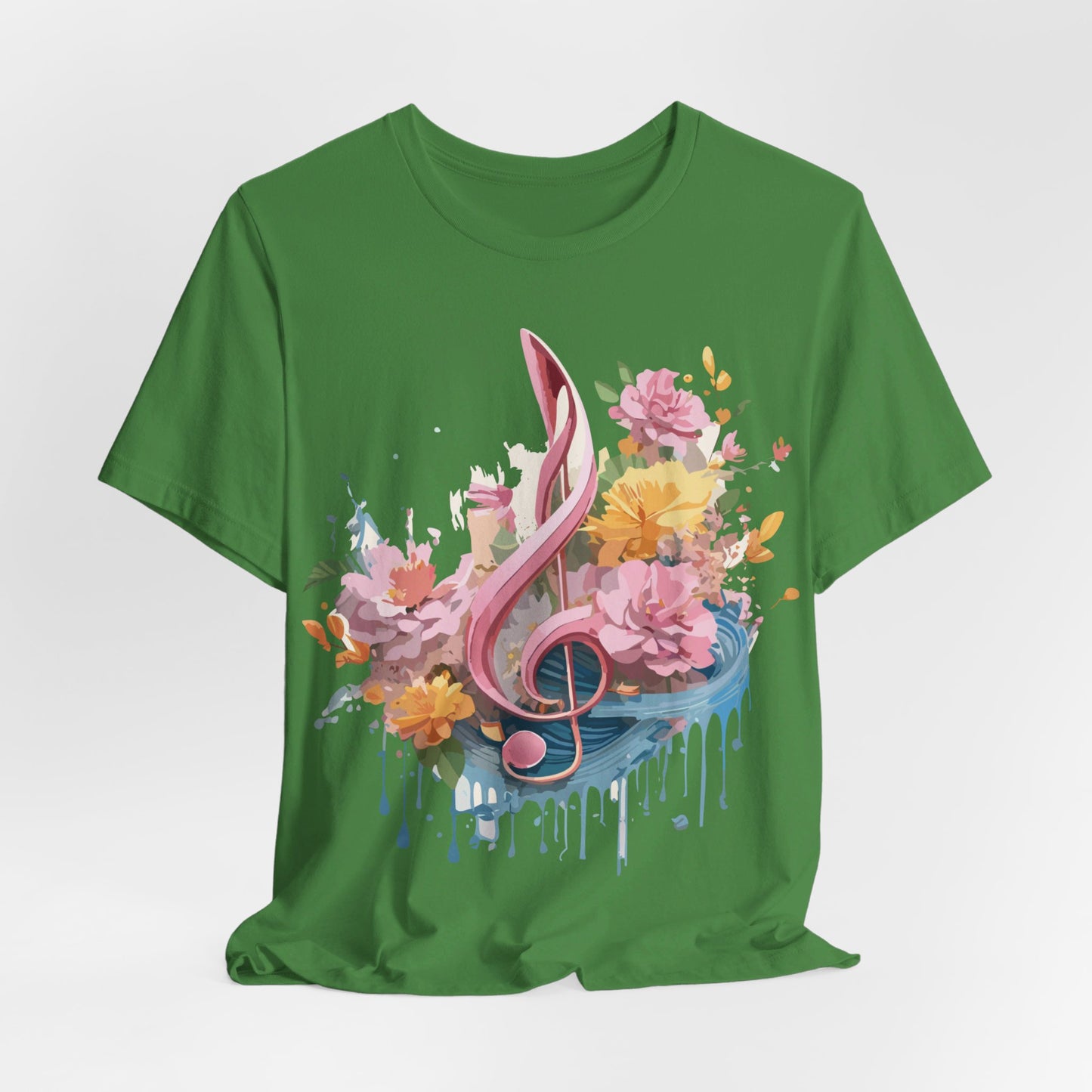 Natural Cotton Tee Shirt - Music Collection