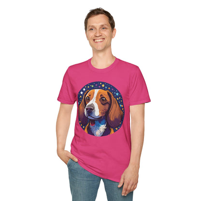 Dog Shirt Unisex Animal Tee Gildan Softstyle 64000 Short Sleeve