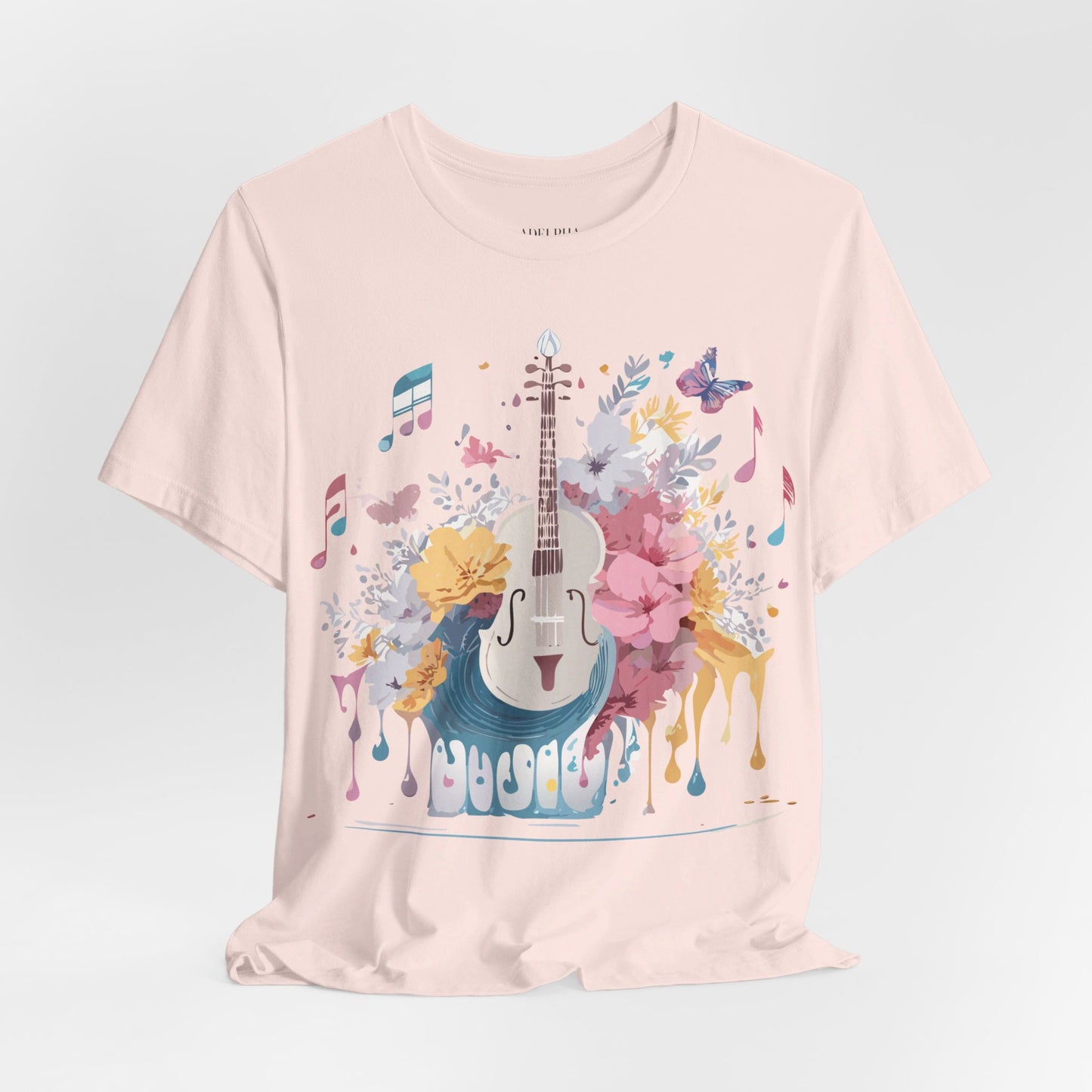 Natural Cotton Tee Shirt - Music collection