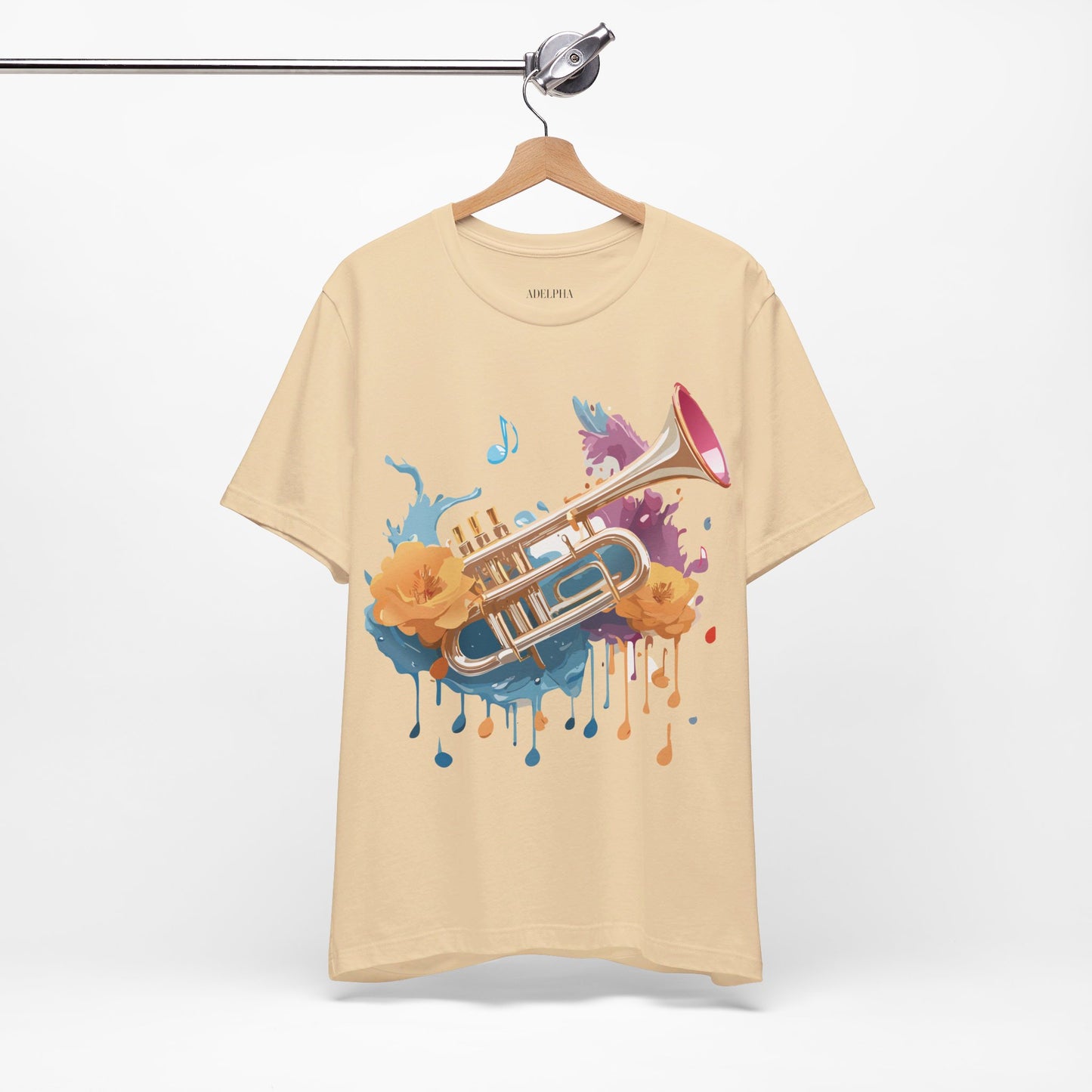 T-shirt en coton naturel - Collection Musique