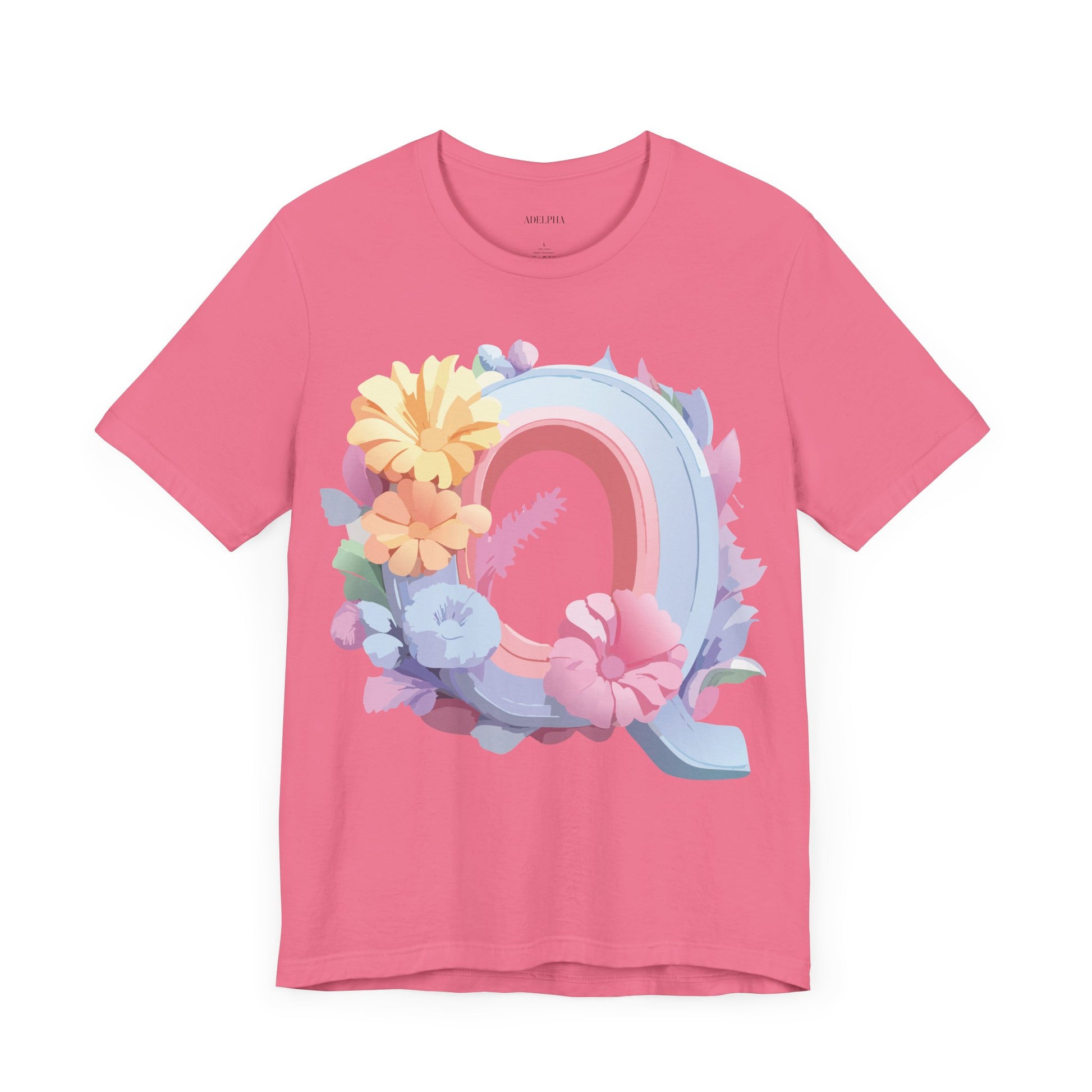 Letter Shirt, Letter Q Shirt - ADELPHA