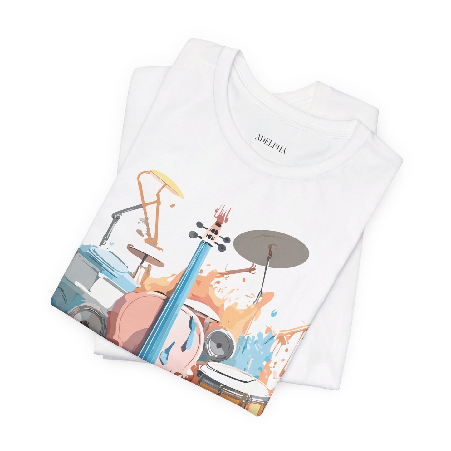 Natural Cotton Tee Shirt - Music collection