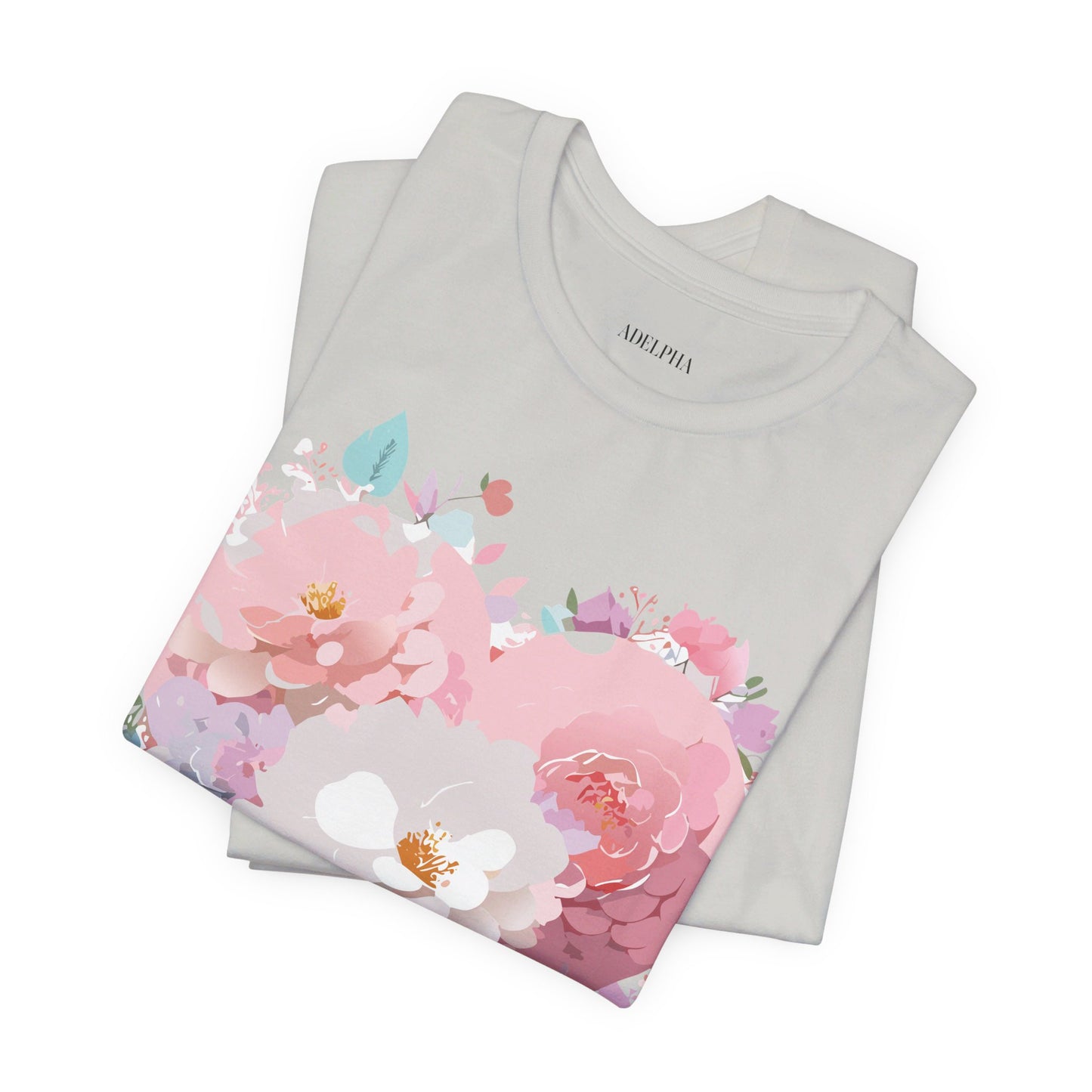 T-shirt en coton naturel - Collection Love story