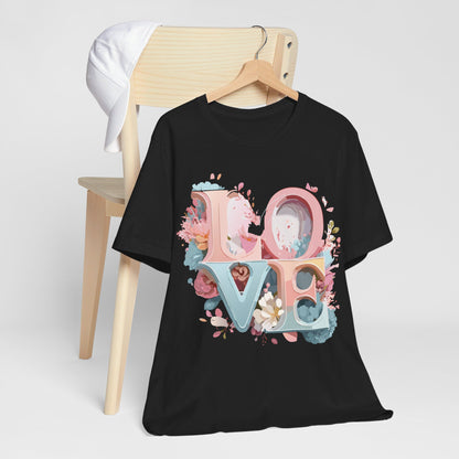 Natural Cotton Tee Shirt - Love Story Collection Printify