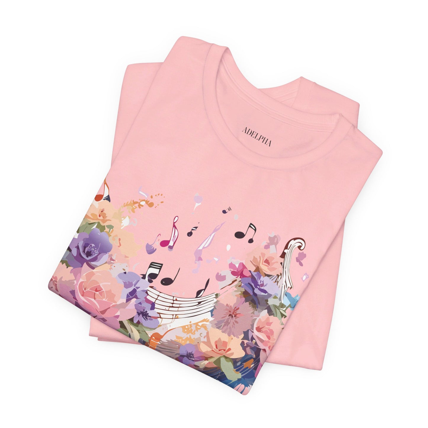 Natural Cotton Tee Shirt - Music collection