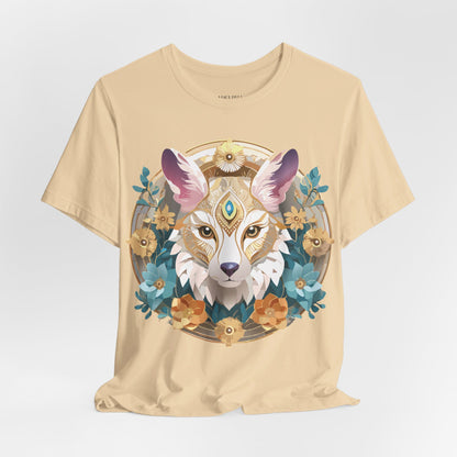 Natural Cotton Tee Shirt - Medallion Collection Printify