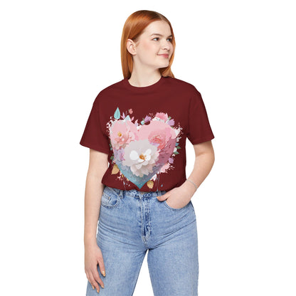 Natural Cotton Tee Shirt - Love Story Collection Printify