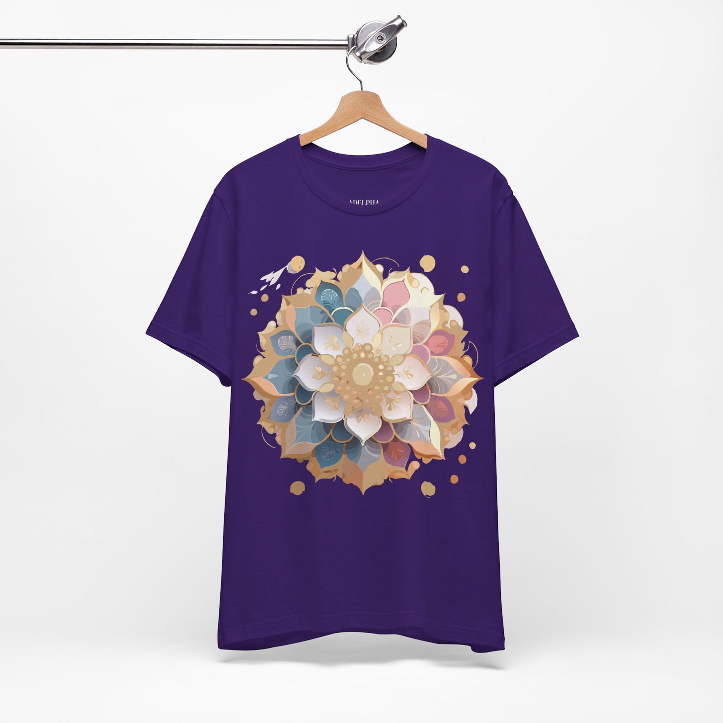 T-Shirt aus natürlicher Baumwolle – Medallion-Kollektion