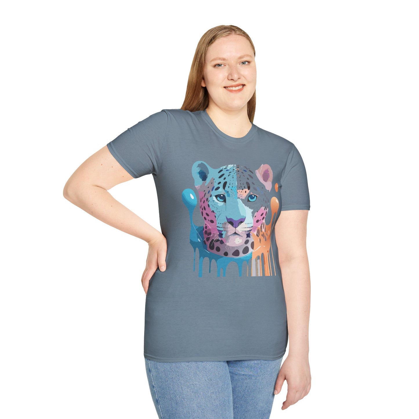 Cheetah Shirt, Shirt with Cheetah, Cheetah Tee, Shirt with Animals