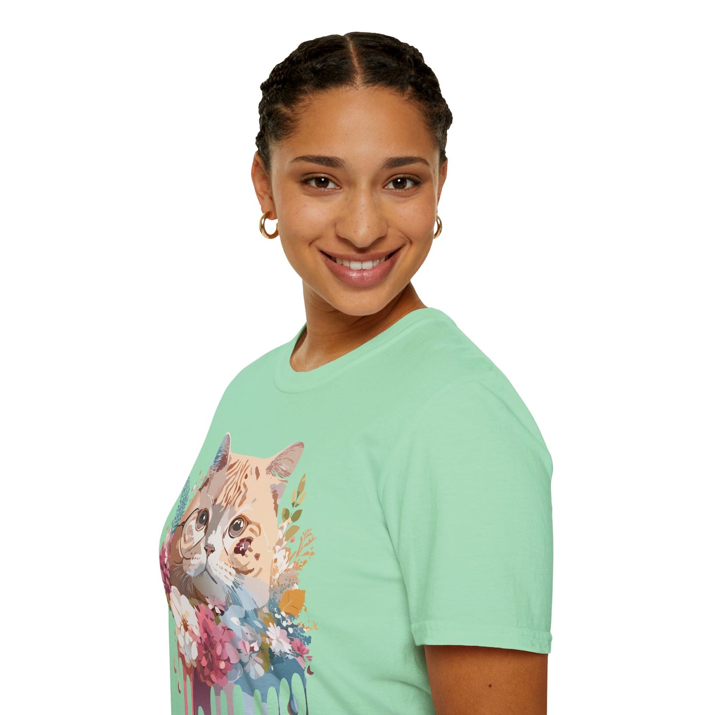 Cat Shirt, Shirt with Cat, Cats Tee, Kitten Tee