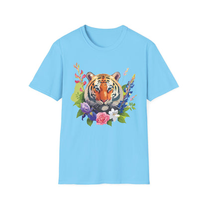 Tiger Shirt Unisex Gildan Softstyle Tee 100 Percent Ring Spun Cotton