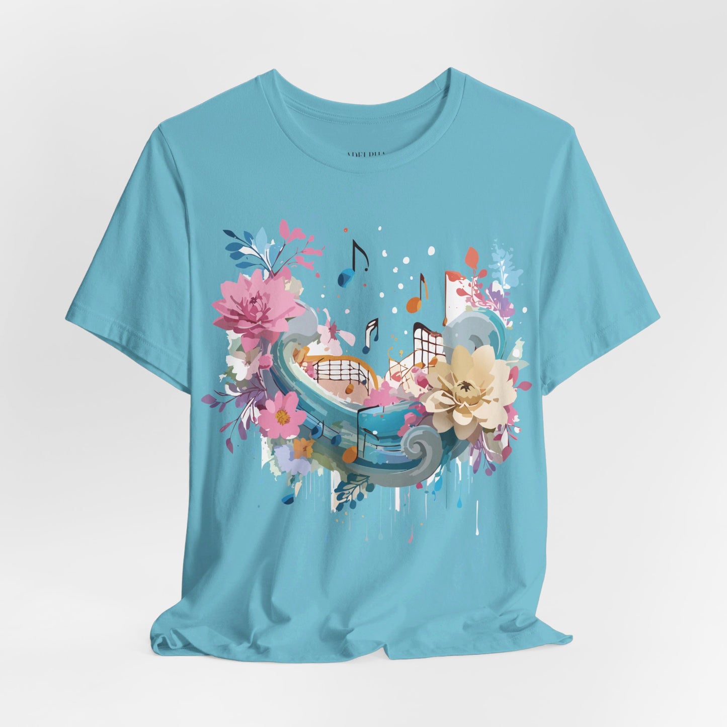 T-shirt en coton naturel - Collection Musique