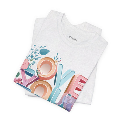 Natural Cotton Tee Shirt - Love story Collection Printify